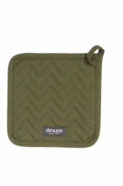 Dexam Køkkentekstiler-Pot Grab Love Colour - Oliven