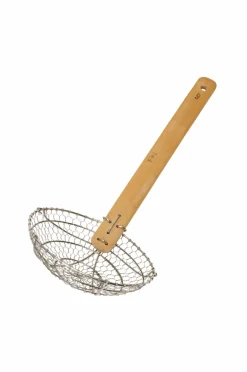 Dexam Husholdningsartikler-Wok-si Metal School Of Wok - 38 cm med bambushåndtag