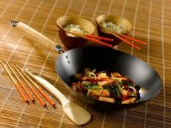 Dexam Pander & Gryder-Wok-sæt School Of Wok Pre-Seasoned