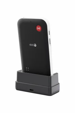 Doro Mobiltelefoner, Tablets & Tilbehør-Uro Leva X10 Hvid/sort