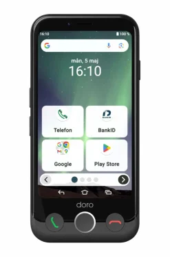 Doro Mobiltelefoner, Tablets & Tilbehør-Uro Smartphone 4G Aurora A11