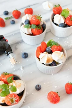 Dorre Små Køkkenmaskiner-Brûlésæt Fire 4-pak