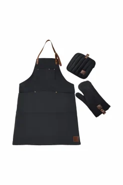 Dorre Køkkentekstiler-Forklædesæt Flick 3 dele