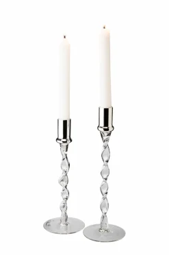 Dorre Lysestager & Lanterner-Lysestage Twist 2-pak