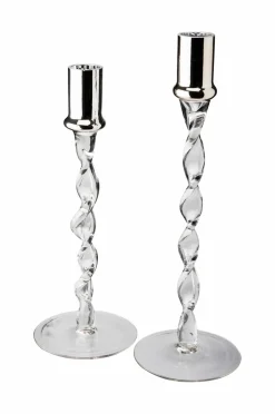 Dorre Lysestager & Lanterner-Lysestage Twist 2-pak