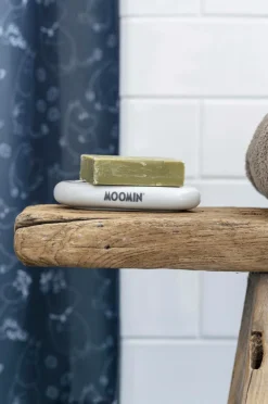 Dsignhouse x Moomin Badeværelsestilbehør-Sæbeskål Mumin 12x7 cm Hvid
