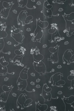 Dsignhouse x Moomin Badeværelsestilbehør-Bruseforhæng Mumin 180x200 cm