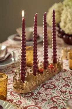 Ellos Julepynt|Lysestager & Lanterner-Home Adventslysestage Berries