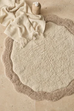 Ellos Badeværelsesmåtter|Badeværelsestekstiler-Home Bademåtte Scallop Round