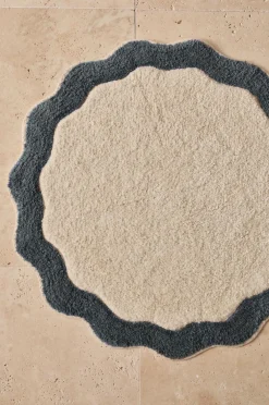 Ellos Badeværelsesmåtter-Home Bademåtte Scallop Round