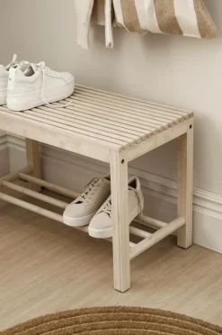 Ellos Entrémøbler-Home Bænk / skohylde Stripe
