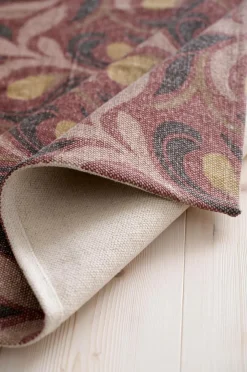 Ellos Fladvævede Tæpper|Bomulds- & Kludetæpper-Home Bomuldsgulvtæppe Floral