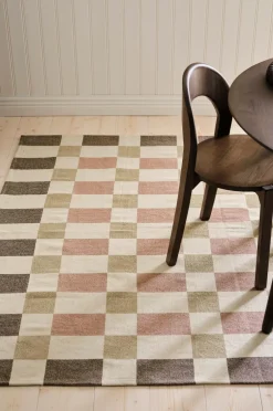 Ellos Fladvævede Tæpper|Bomulds- & Kludetæpper-Home Bomuldsgulvtæppe Check