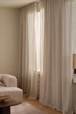 Ellos Gardiner Efter Mål|Persienner-Home CLEO skræddersyet linnedgardin