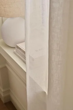 Ellos Persienner|Gardiner Efter Mål-Home CLEO skræddersyet linnedgardin