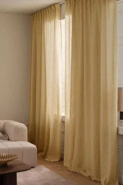 Ellos Gardiner Efter Mål-Home CLEO skræddersyet linnedgardin