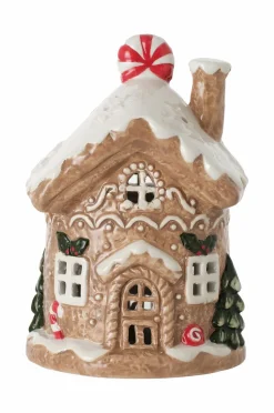 Ellos Julepynt-Home Dekorationshus Ginger med LED-belysning