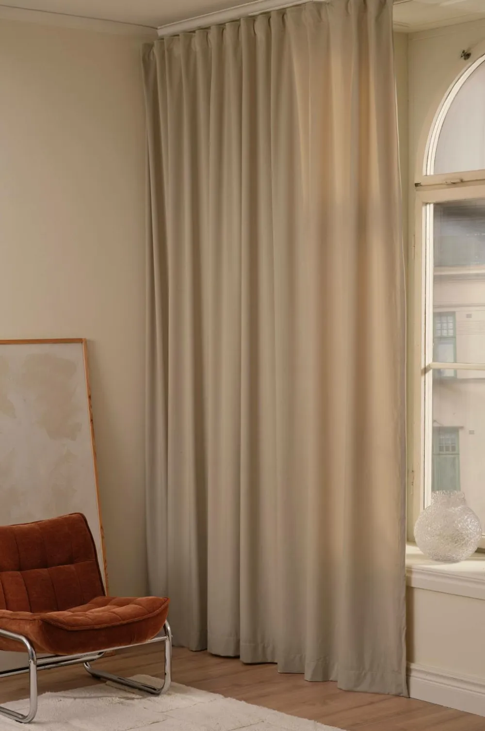 Ellos Gardiner Efter Mål-Home DEMI skræddersyet fløjlsgardin