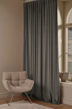 Ellos Gardiner Efter Mål-Home DEMI skræddersyet fløjlsgardin