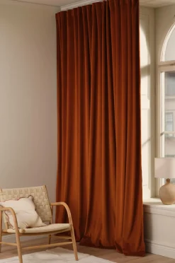 Ellos Gardiner Efter Mål-Home DEMI skræddersyet fløjlsgardin