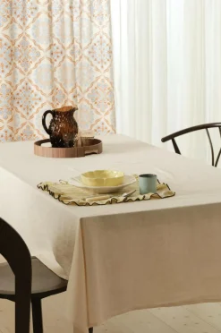 Ellos Borddækning & Servering|Bordtekstiler-Home Dug Elly i genanvendt halvlinned