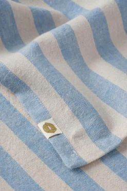 Ellos Borddækning & Servering|Bordtekstiler-Home Dug Elly Classic Stripe i genanvendt halvlinned