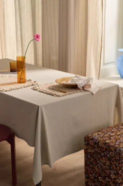 Ellos Borddækning & Servering|Bordtekstiler-Home Dug Elly i genanvendt halvlinned