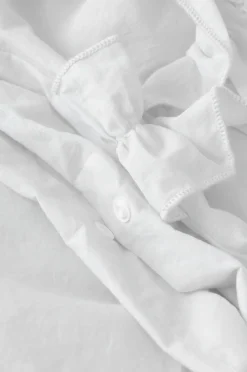 Ellos Dynebetræk-Home Dynebetræk Juliette Curve Frill i vasket bomuld 2 dele