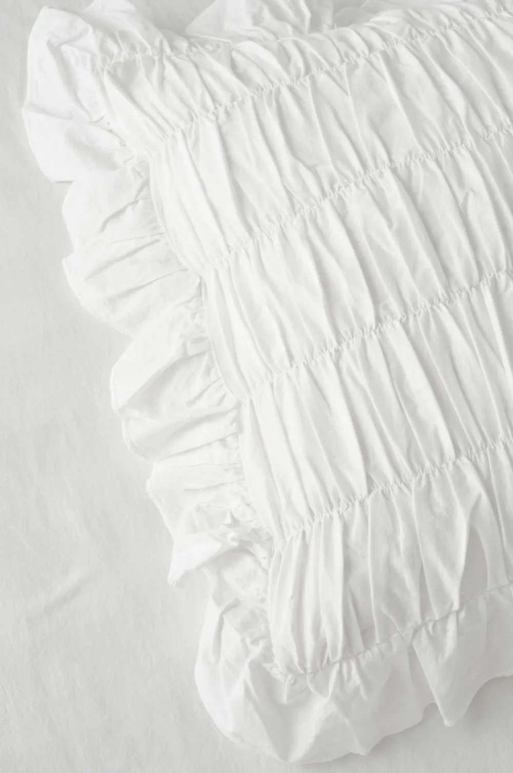 Ellos Dynebetræk|Sengesæt-Home Dynebetræk Juliette Elastic Frill i vasket bomuld 2 dele