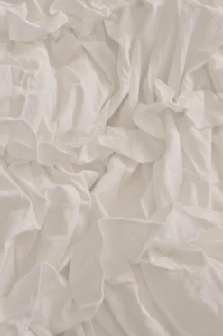 Ellos Dynebetræk|Sengesæt-Home Dynebetræk Juliette Elastic Frill i vasket bomuld 2 dele