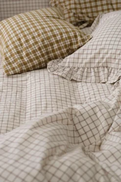 Ellos Lagener-Home Faconsyet lagen Sonneli Check i bomuld