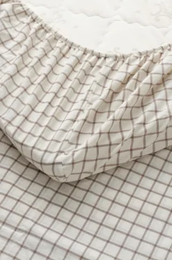 Ellos Lagener-Home Faconsyet lagen Sonneli Check i bomuld