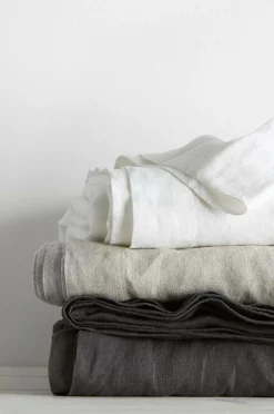 Ellos Lagener-Home Faconsyet lagen Candice i vasket hør