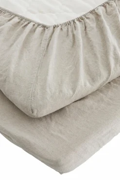 Ellos Lagener-Home Faconsyet lagen Candice i vasket hør