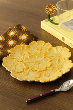 Ellos Borddækning & Servering-Home Fad Flower Ø 22,5 cm