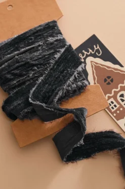 Ellos Gavepapir & Tilbehør-Home Fløjlsstrop Crushed 5 meter