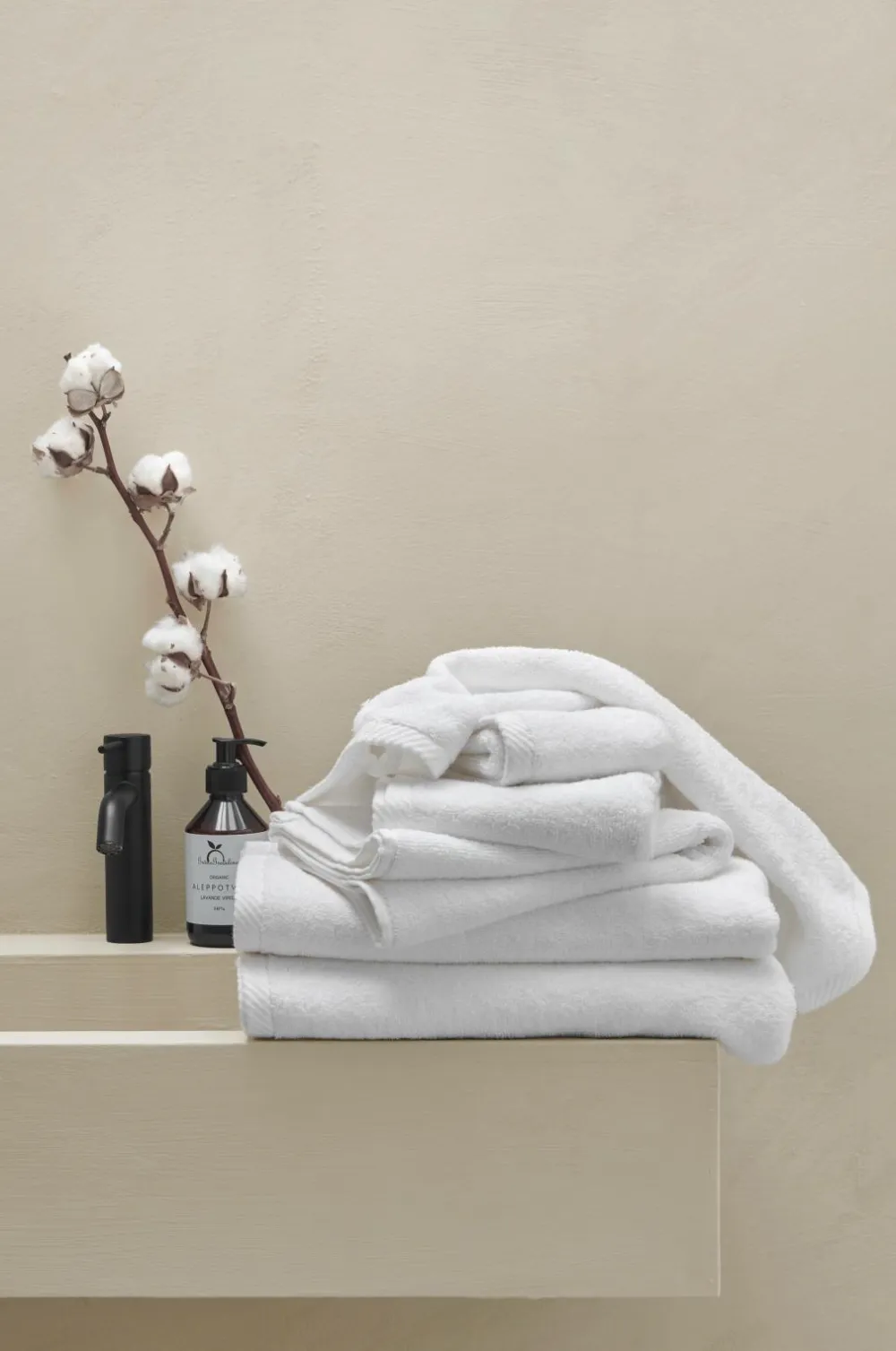 Ellos Badeværelsestekstiler-Home Frottésæt Elise i 6 dele