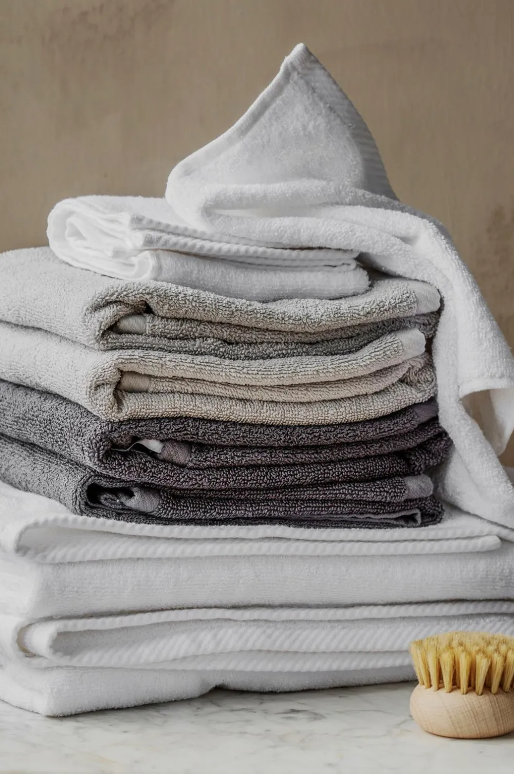 Ellos Badeværelsestekstiler-Home Frottésæt Elise i 6 dele