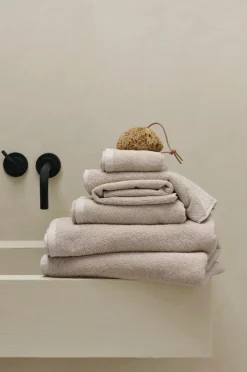 Ellos Badeværelsestekstiler-Home Frottésæt Elise i 6 dele