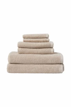 Ellos Badeværelsestekstiler-Home Frottésæt Elise i 6 dele