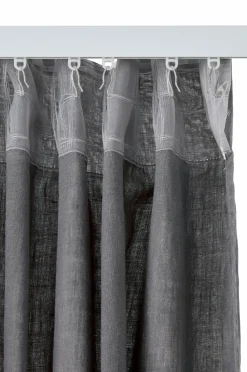 Ellos Julegardiner|Hørgardiner-Home Gardinlængde med rynkebånd Pembroke Wide i hør, 1-stk