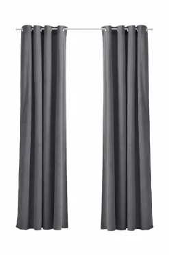 Ellos Julegardiner|Gardiner Med Sejlring-Home Gardinlængde med sejlringe Nora i velour, 2-pak