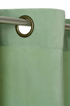 Ellos Julegardiner|Gardiner Med Sejlring-Home Gardinlængde med sejlringe Nora i velour, 2-pak