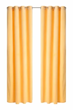 Ellos Julegardiner|Persienner-Home Gardinlængde med sejlringe Nora i velour, 2-pak