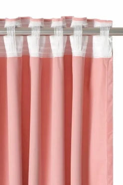 Ellos Persienner|Velourgardiner-Home Gardinlængde med multibånd Nora i velour, 2-pak