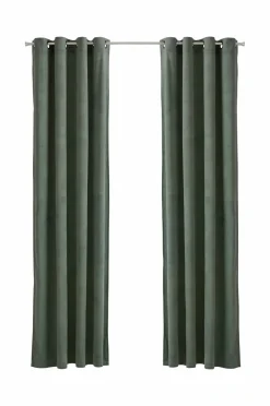 Ellos Julegardiner|Gardiner Med Sejlring-Home Gardinlængde med sejlringe Nora i velour, 2-pak