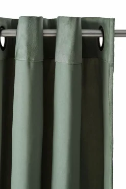 Ellos Julegardiner|Gardiner Med Sejlring-Home Gardinlængde med sejlringe Nora i velour, 2-pak