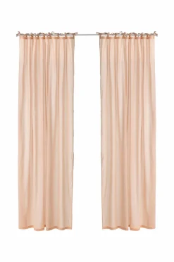 Ellos Bindebåndslængder-Home Gardinlængde med bindebånd Heidi 2-pak