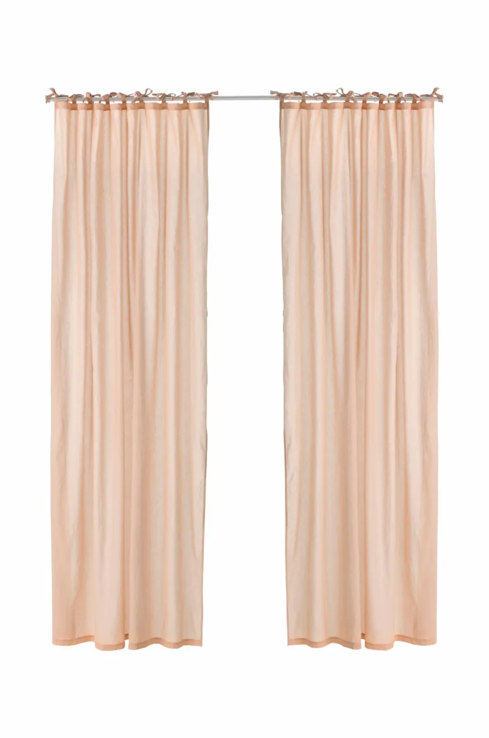 Ellos Bindebåndslængder-Home Gardinlængde med bindebånd Heidi 2-pak