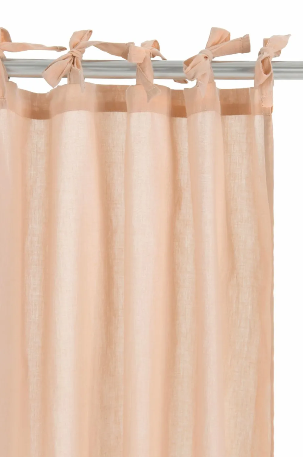 Ellos Bindebåndslængder-Home Gardinlængde med bindebånd Heidi 2-pak